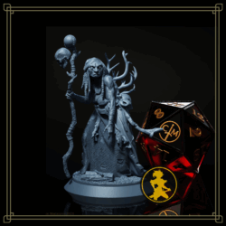 Miniatura de resina - Whitch (RS01)