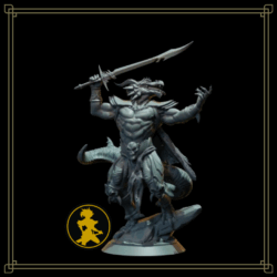 Miniatura de resina - Karvxees the Cruel 1 (RS62)