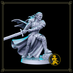Miniatura de resina Lavariel - Elven Knight (RS053)