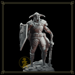 Miniatura de resina - Lizarin Champion of Renmaeth (RS78)