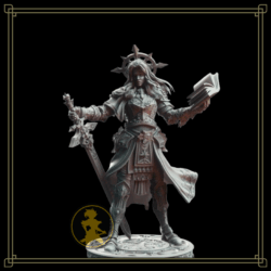 Miniatura de resina - Johanna Saffron the Scorned - Vengeance Paladin (RS78)