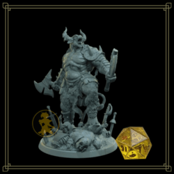 Miniatura de resina - Minotaur removebg (RS74)
