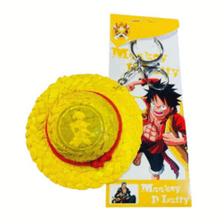 Llavero One Piece sombrero de paja