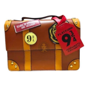 Cartera bolso de mano Harry Potter Plataforma 9 3/4  Cuerina marron (copia)