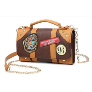 Cartera billetera Harry Potter Plataforma 9 3/4  Cuerina marron