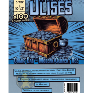 Bolsas para Comics/ Comics Bags - El cofre de Ulises Modern Age de 17.46 x 26.67cm - CDUF-CS1