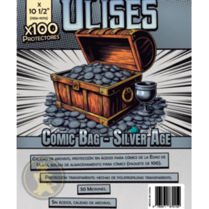 Bolsas para Comics/ Comics Bags - El cofre de Ulises Silver Age de 18.41 x 26.67cm - CDUF-CS2