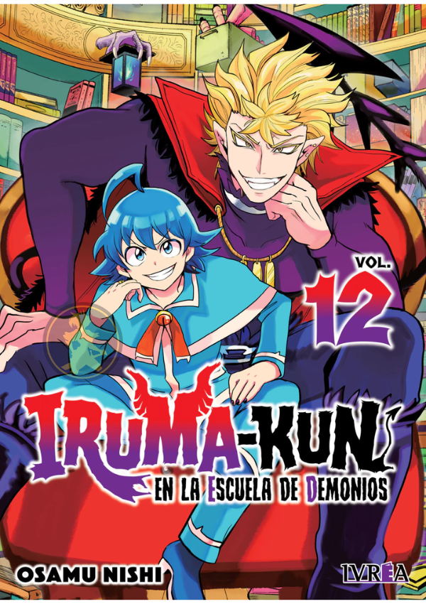 Iruma kun en la escuela de demonios 12