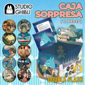 Prendedor sorpresa de 75mm - Studio Ghibli