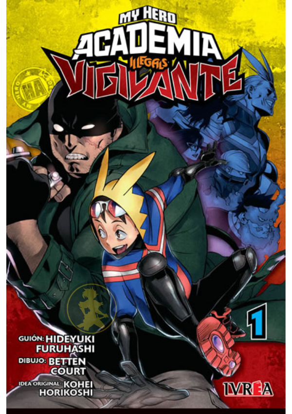 My Hero Academia Illegals Vigilante 01